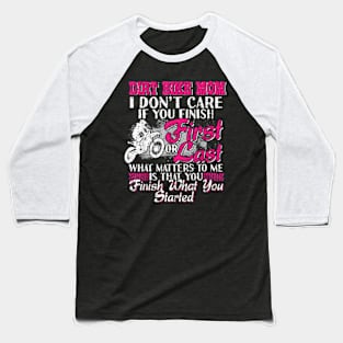 Dirt Bike Mom Motocross Mothers Day Baseball T-Shirt